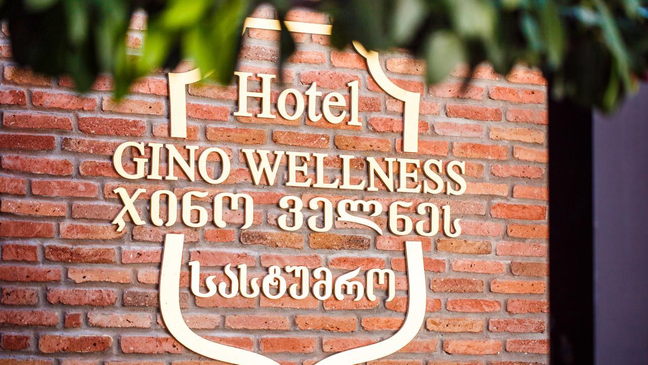 Hotel Gino Wellness Mtsʼkhetʼa Exterior foto